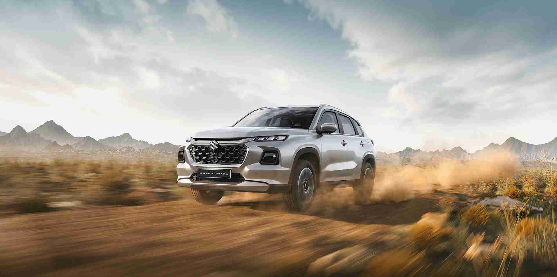 Silver Suzuki Grand Vitara - Al Rostamani Trading Company