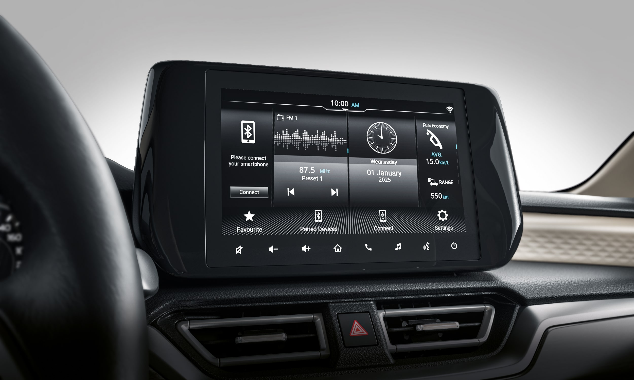 Suzuki Dzire Infotainment System - Al Rostamani Trading Company