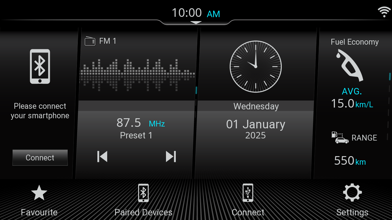 Suzuki Dzire Smartphone Connectivity - Al Rostamani Trading Company