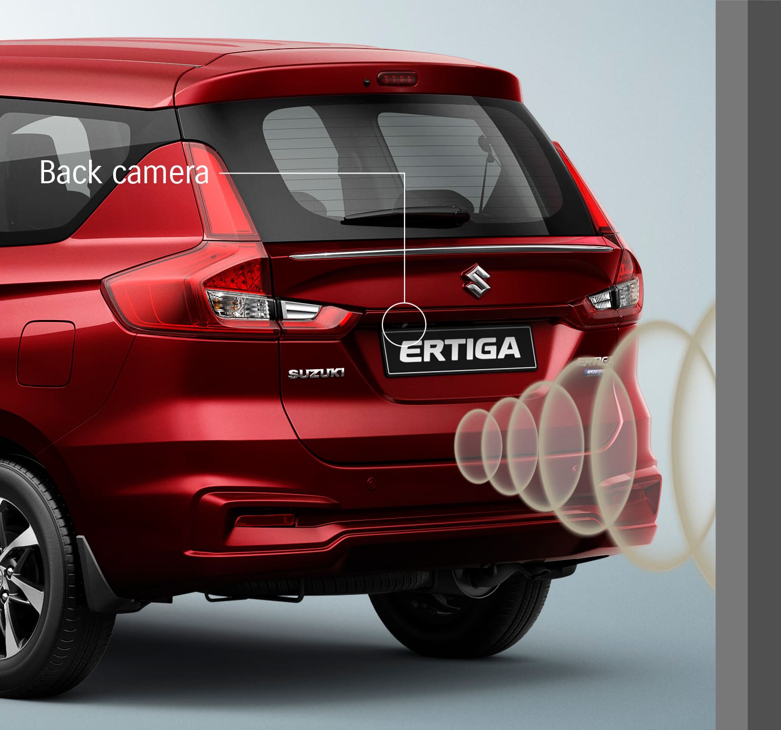 Suzuki Ertiga Rear View Camera - Al Rostamani Trading Company