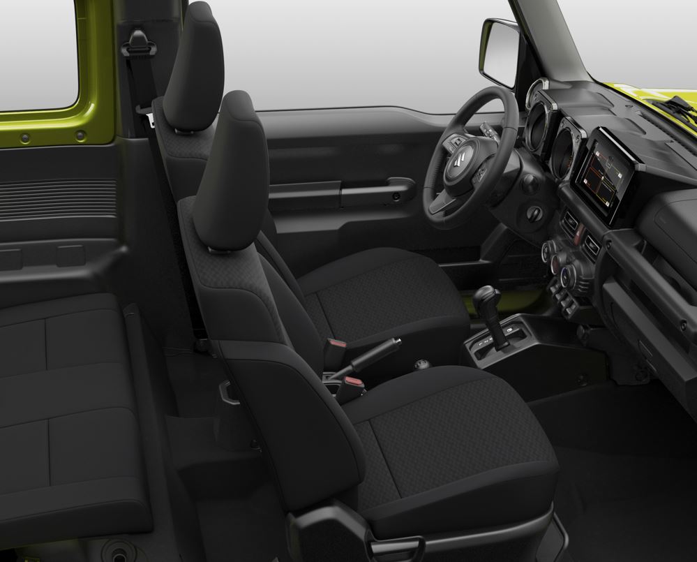 Jimny 3 Door Door Fabric Seats - Al Rostamani Trading Company